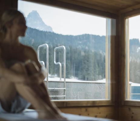 Sauna mit Ausblick