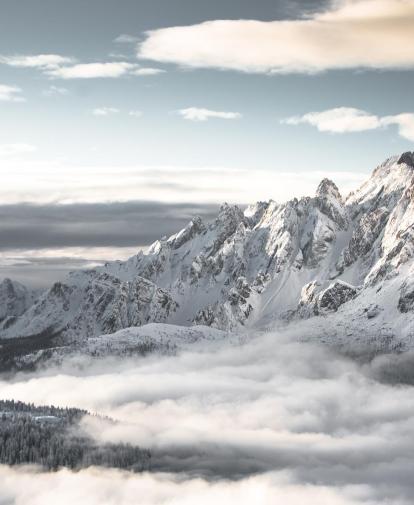 Winter in the Dolomites