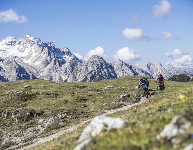 Tour di mountainbike in due