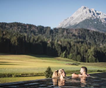 Schwimmen mit Aussicht